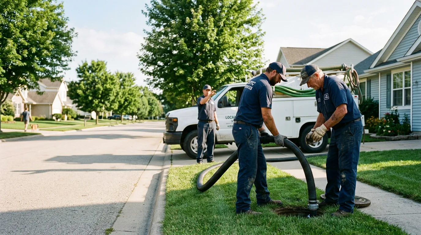 Septic Tank Cleaning in Pittston, PA